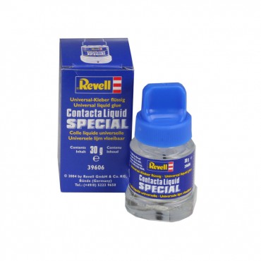 COLA CONTACTA LIQUID SPECIAL 30G COM PINCEL APLICADOR REVELL REV 39606